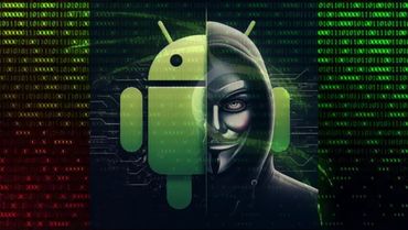 Android with hackers masks